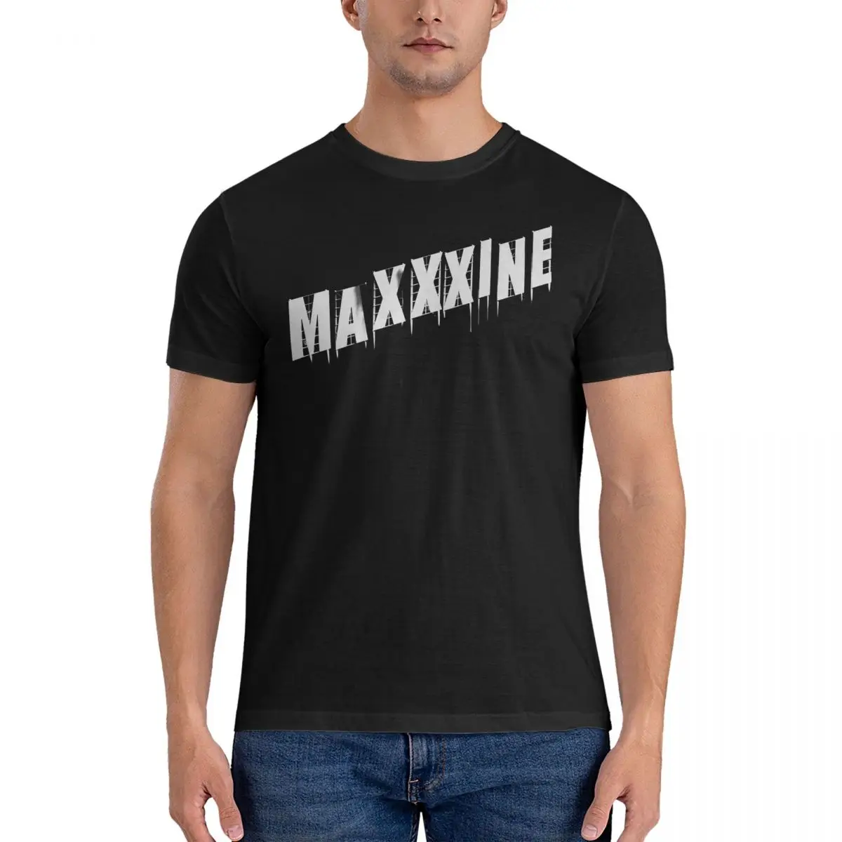 Men's Sign T Shirt MaXXXine Pure Cotton Clothing Fashion Short Sleeve Crewneck Tees New Arrival T-Shirts