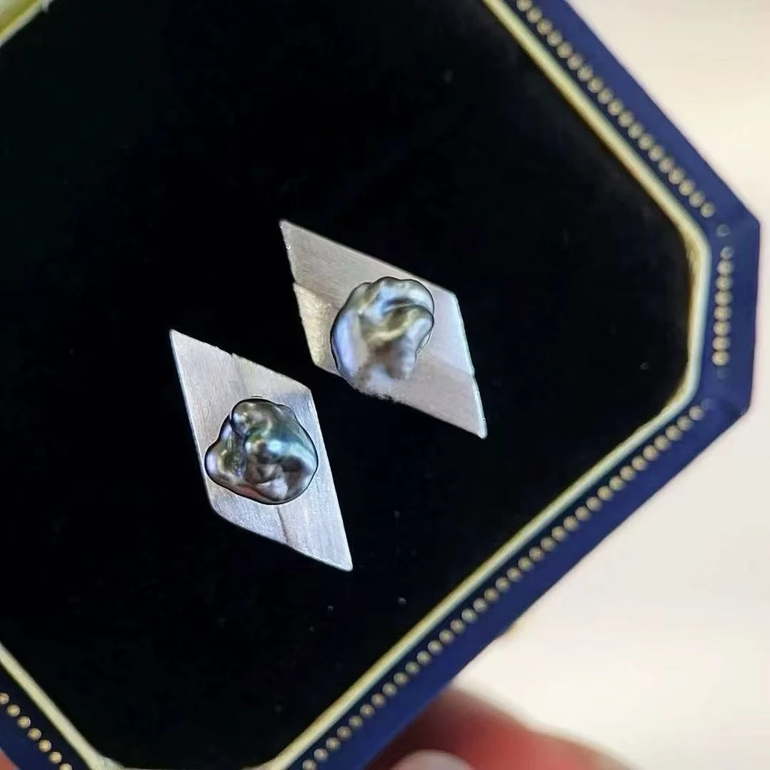 

Оптовая продажа, серьги из стерлингового серебра 925 пробы, базовые фурнитуры, крепления для ювелирных изделий, фурнитура, аксессуары для жемчуга 5-7 мм