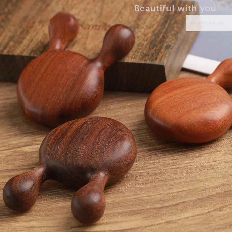 

Sandalwood Massage Comb - Frog Nose Massager Nose Lift Massaging Comb Eye Massaging Rod Nose Bridge Enhancing Comb Facial Beauty