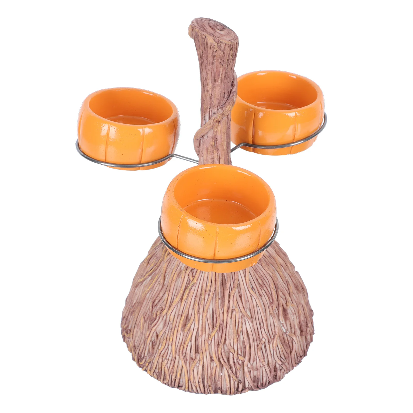 

Serving Dessert Display Shelf Pumpkin Shaped Bowl Halloween Artificial Pumpkins