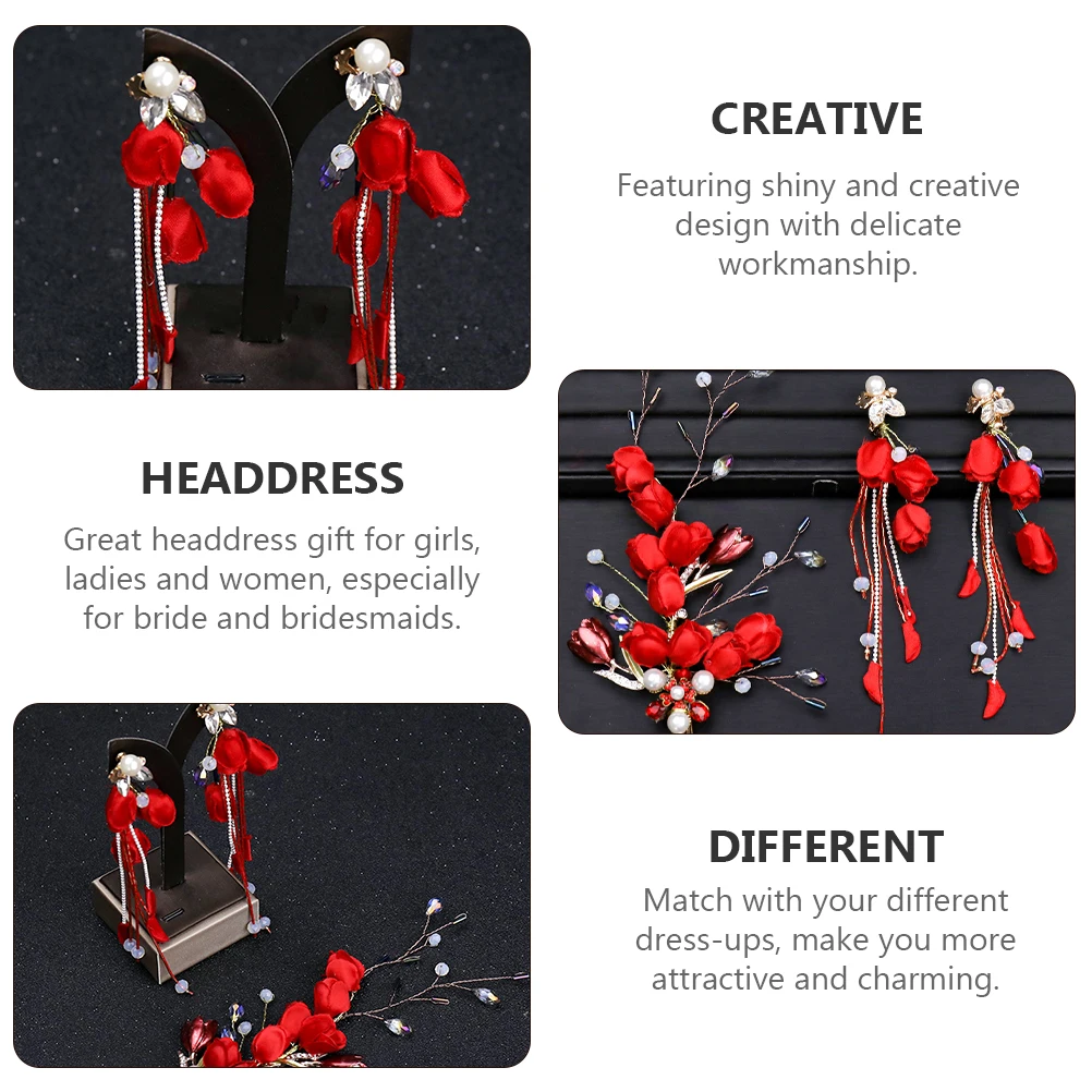 

Shiny Hairpin Wedding Accessories Bridal Decoration Headdress Gift Bride Bridesmaids Alloy Easy Decorate Hold Hair Tight Style