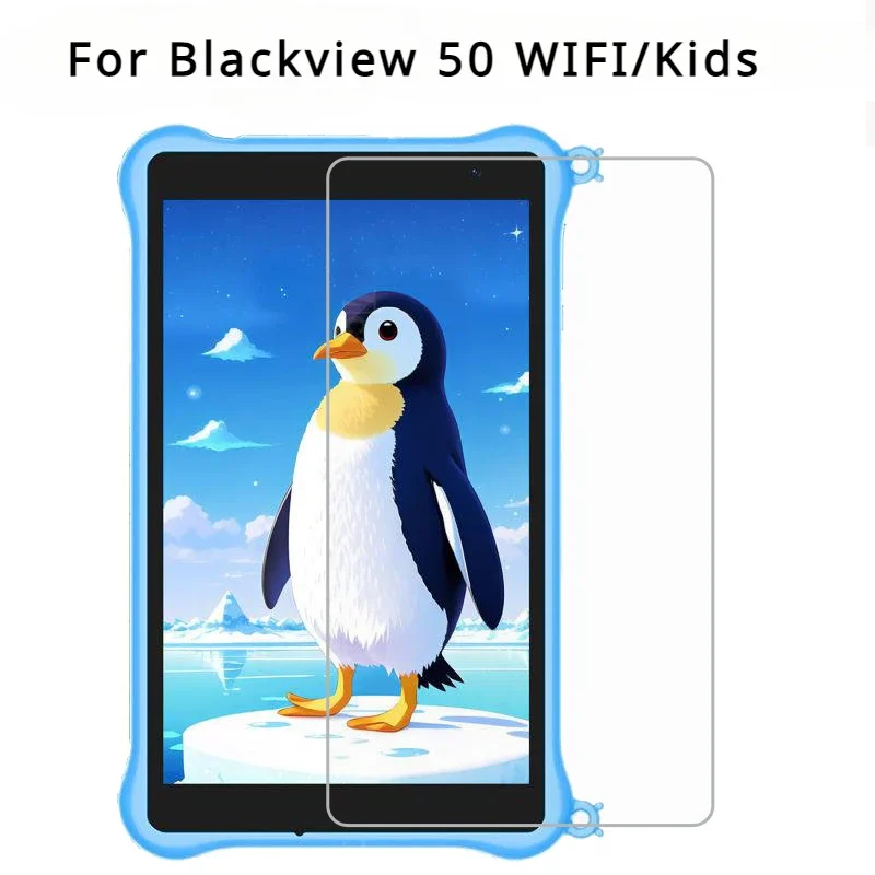 

1/2/3 PCS Temepred Glass for Blackview 50 Kids Tablet 8.0 inch Protective Tablet Glass on Blackview Tab 50 WiFi Screen Protector