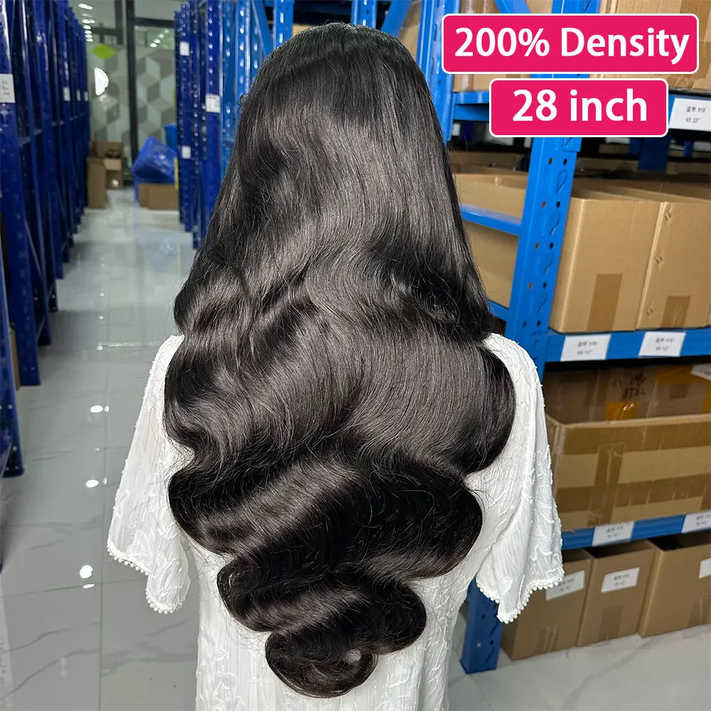 Body Wave 13x6 HD Lace Frontal Wigs Vietnamese Human Hair Wig 13x4 HD Lace Front Wig For Black Women Pre Plucked Hair