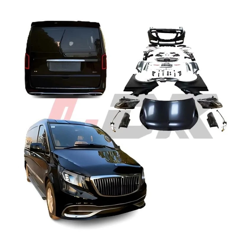 High-Quality Bodykit: Upgrade 2006-2015 V-Class/Viano to Vito W447 Style | Bumpers, Hood, Fender, Headlight & Grille