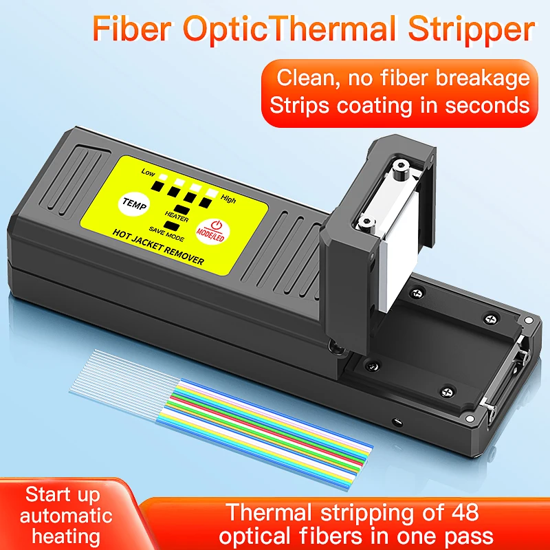 COMPTYCO S9 Optical Fiber Thermal Stripper Pliers Heated Fiber Optic Cable Wire Stripping Tool Slitter Ribbon Fiber Hot Stripper