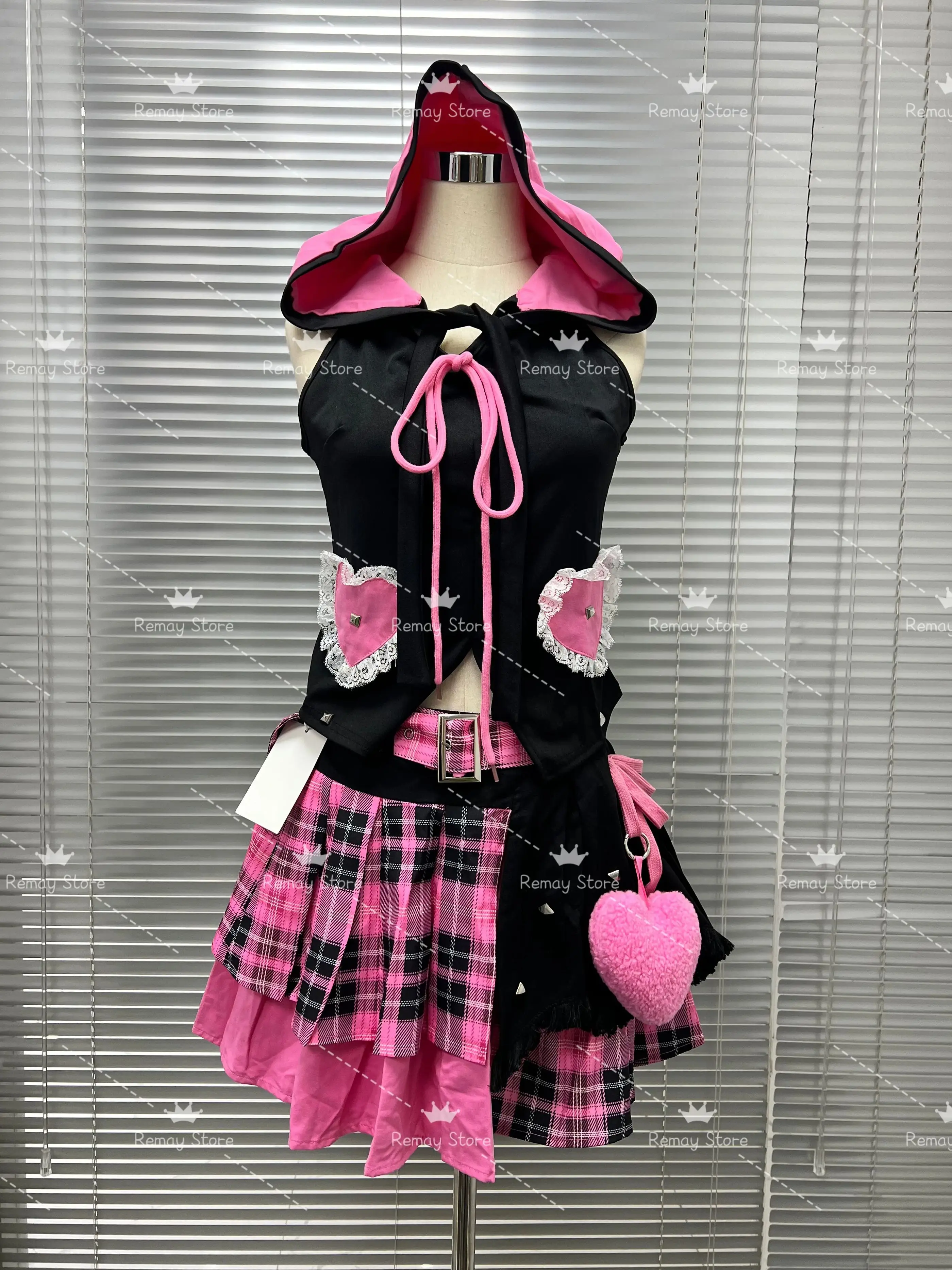 Ensemble 2 pièces japonais doux et élégant pour femmes, Design en dentelle Patchwork Y2k, hauts + jupes courtes, mode féminine, tenues Punk, nouveau 2025