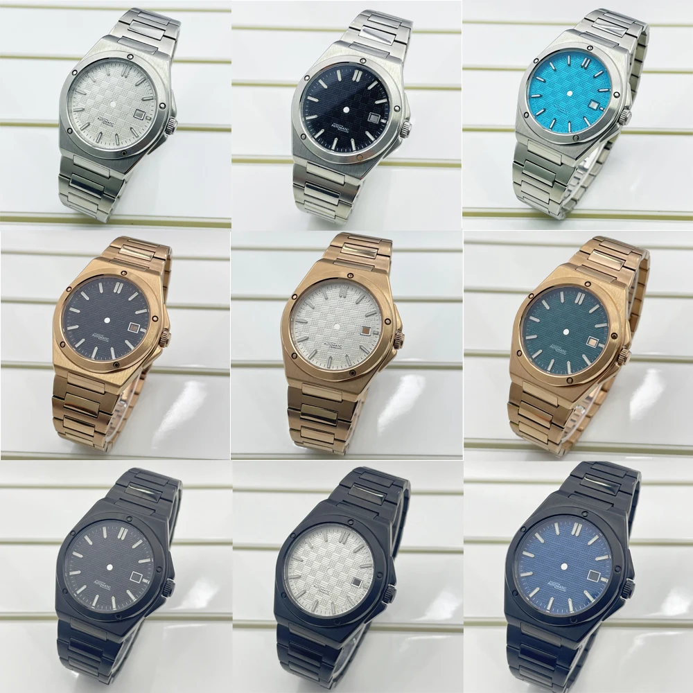 

The 38.5mm case is equipped with a strap, and the 31mm dial is compatible with Miyota 8215, 8205, and ST1612 movements. Availabl