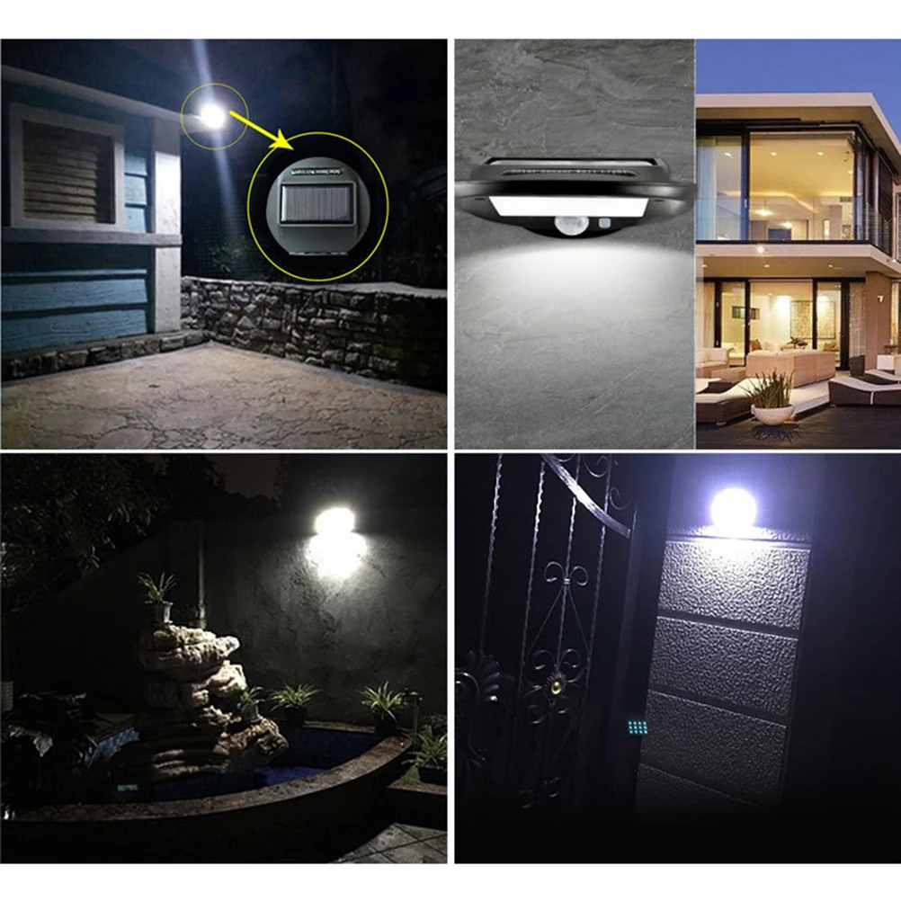 

30 LED Solar Wall Lights Waterproof Motion Sensor Outdoor Lamp Deck Fence Garden Pathway Lighting Efficient