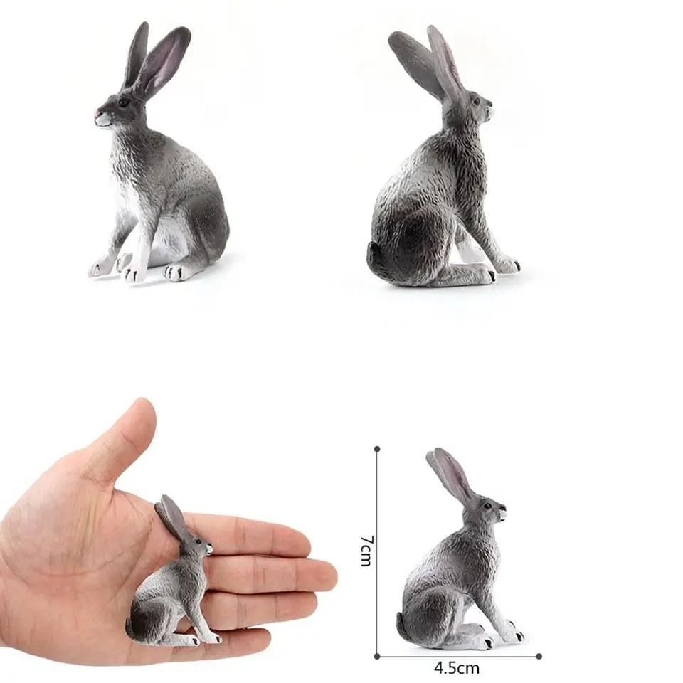 Action Figure Desktop Ornaments for Children Simulated Zoo