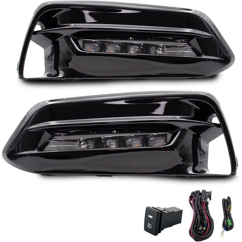 مجموعة إشارة الانعطاف LED لسيارة Honda Accord لعام 2018-2020 مع عدسة شفافة، تتضمن مفتاحًا ومجموعة أسلاك #3