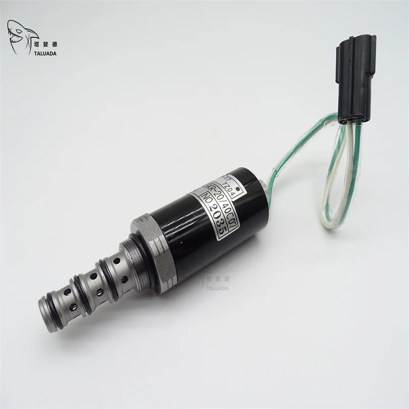 KDRDE5KR-20 40C70-230A para válvula solenoide Kobelco R215-7 R225-7 SK200-6 SK200-3 DH200-7 EC210 válvula solenoide de bomba hidráulica