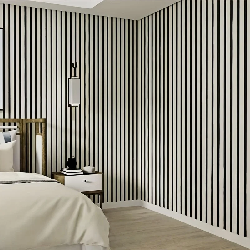 

Самоклеящиеся водонепроницаемые обои с текстурой дерева, легко наносятся, идеально подходят для ремонта и декора стен в гостиной, в том числе для зоны за телевизором.