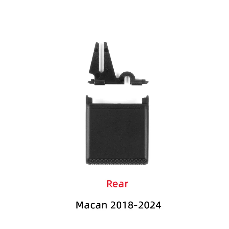 Car Front Dashboard Air Conditioner Rear Outlet A/C Air Conditioning Vents Tab Clip For Porsche Macan 2018 - 2024