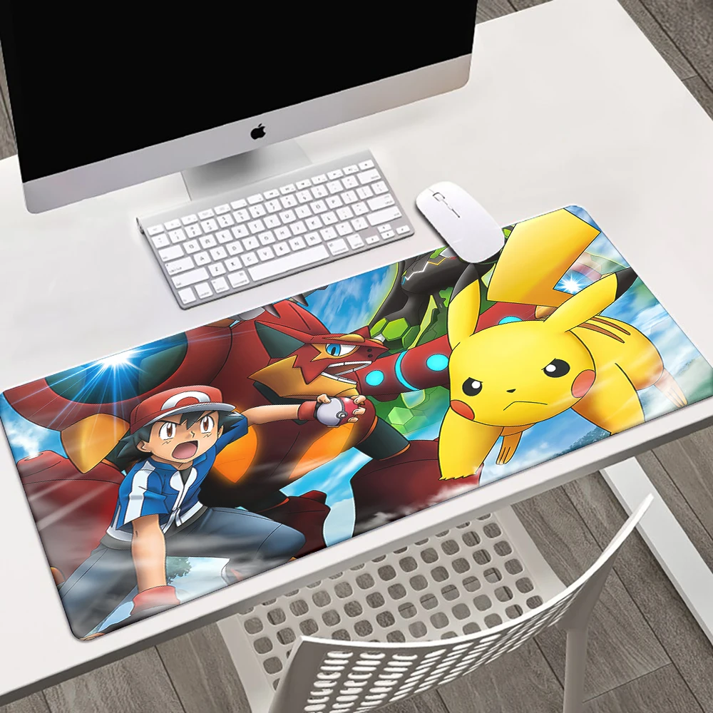 Large Mousepad XXL Pokémon MousePad Keyboard Gaming Accessories Mouse Mat Game Office Computer Gamer Laptop Desk Mat table mats