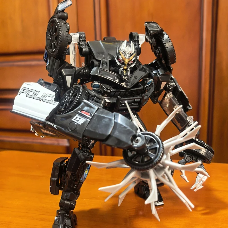 متوفر أحدث إصدار YUEXING XP15 Prowl التحول اللعب المتراس تلعثم LS02 MPM05 عمل أنيمي الشكل روبوت نموذج