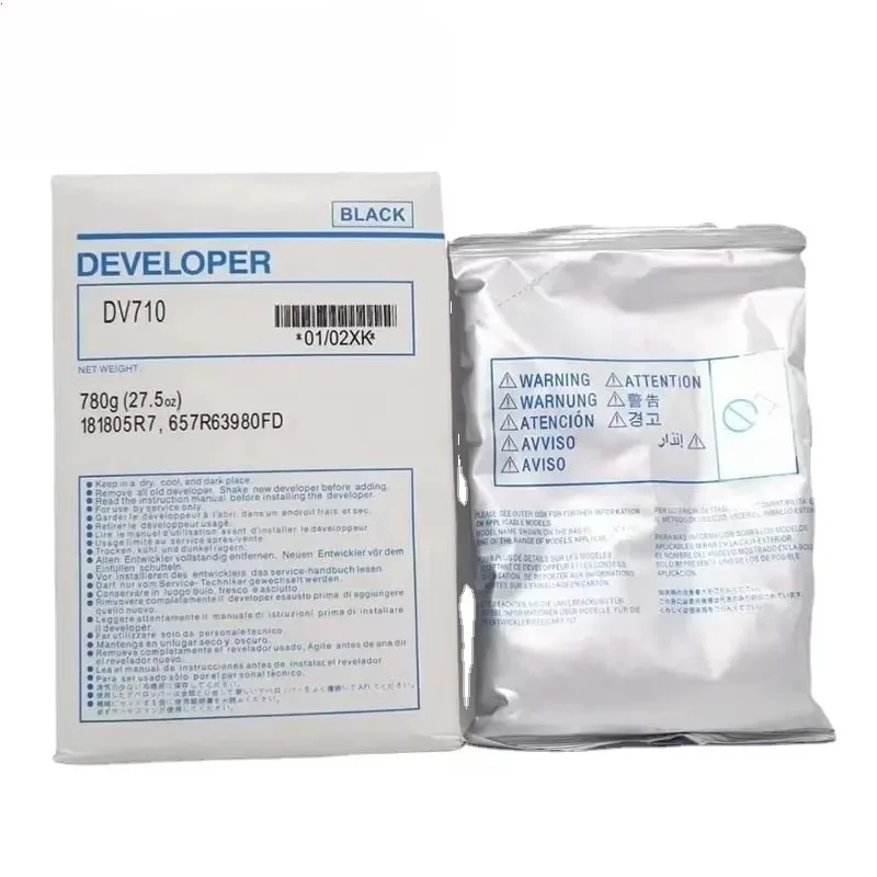 

1pcs. DV710 DV-710 Developer Powder For Konica Minolta bizhub 750 650 751 600 601 920 7145 7165 7155 BH650 BH750 Developer 680G