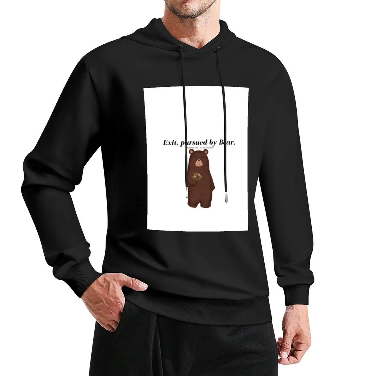 Pursued By Bear Pullover Hoodie korean style clothes fashion men men's autumn clothes men clothes man hoodie