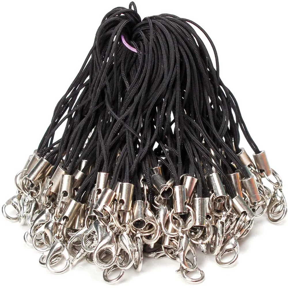 for Women Handmade Materials Lobster Clasp Pendant Key Chain Anti-Lost Mobile Phone Mobile Phone Strap Hang Rope Jewelry Making
