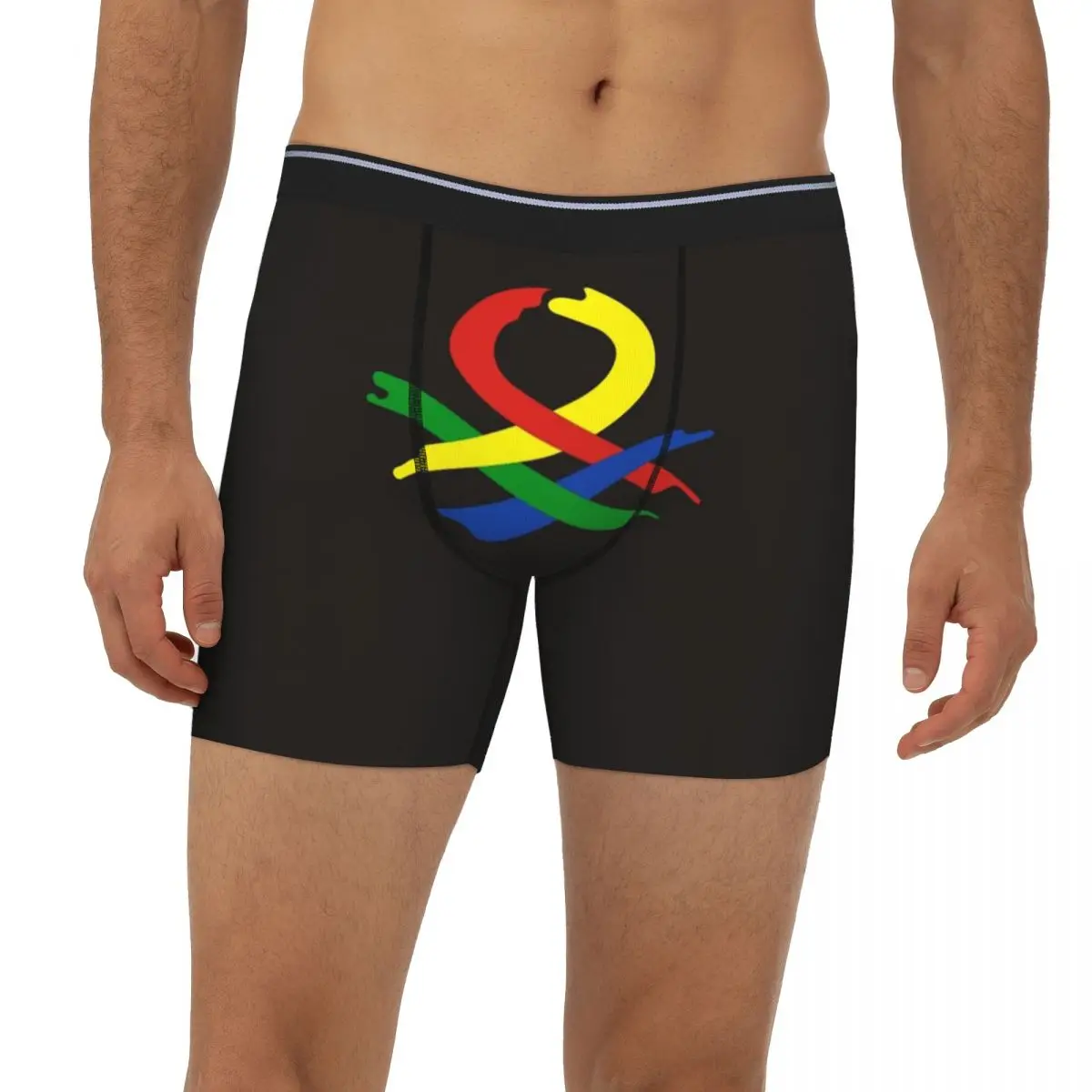 

Длинные трусы-боксеры United Colors Of Benetton, короткие мужские трусы, мягкое нижнее белье для мужчин, подарок бойфренду