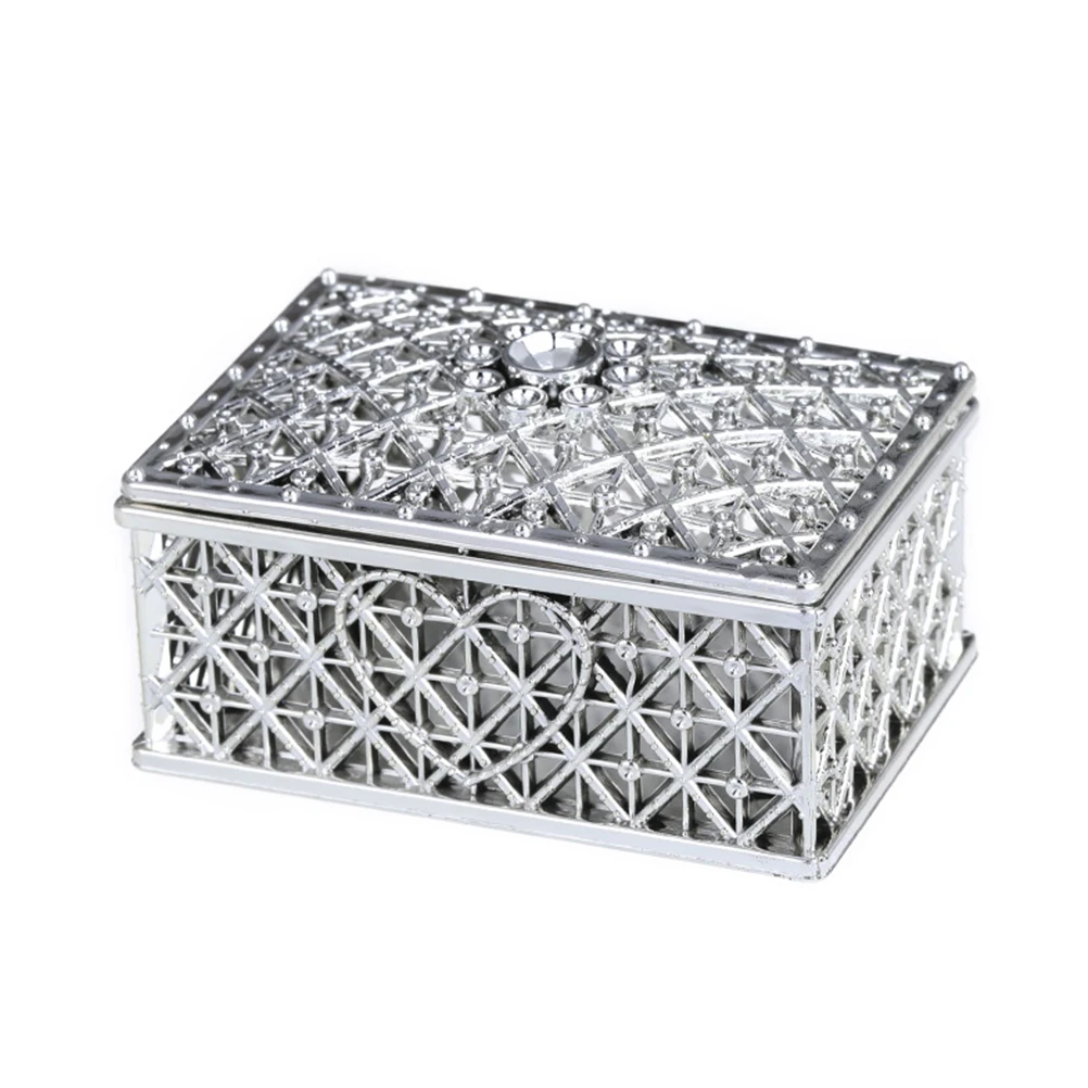 

12 Pcs Candy Box Storage Wedding Holder Container Weddingc Boxes Case Hollow Out