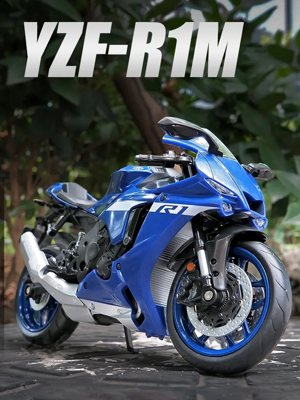 AliExpress MAKEDA 1/12 Scale Yamaha YZF-R1M Motorcycle Model Toy Alloy Diecast Simulation Models Motor Cycle Collection Decoration Boys Toys Gifts