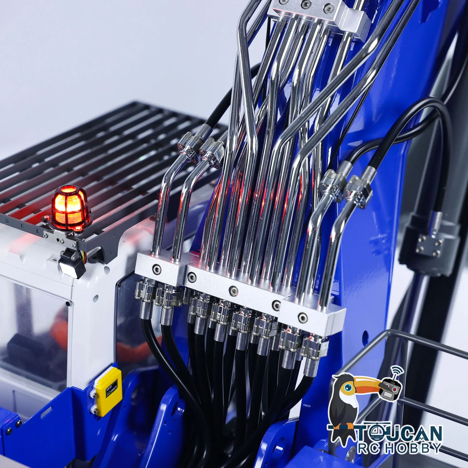 RTR Verbesserte 1/14 Kabolite K970 100S Pro RC Hydraulikbagger Metall Baufahrzeug Bagger LKW Raucheinheit Spielzeug TH23387