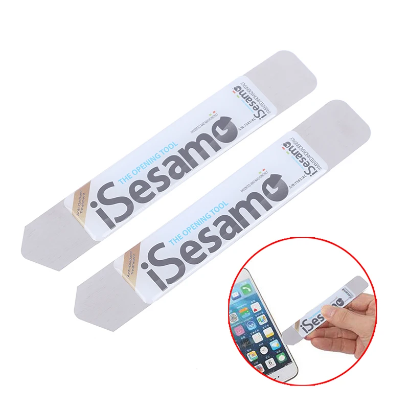 2PCS strumenti di apertura lama in acciaio inossidabile Soft Thin Pry Spudger cellulare Tablet Screen batteria per Samsung IPhone IPad Opener