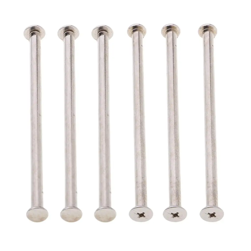 

6pcs Binding Screw Button for Handcrafts 10cm /Office Crafts Tools