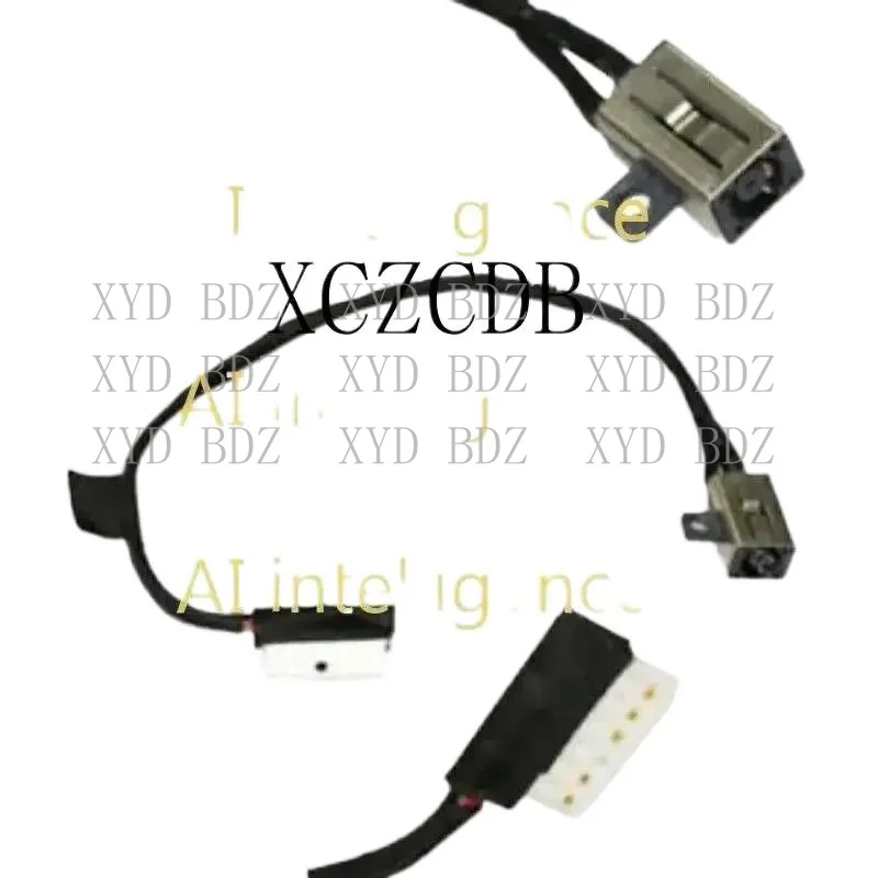 DB для DELL Ins piron 3580 3582 3482 P75F разъем питания постоянного тока, порт зарядки в кабеле