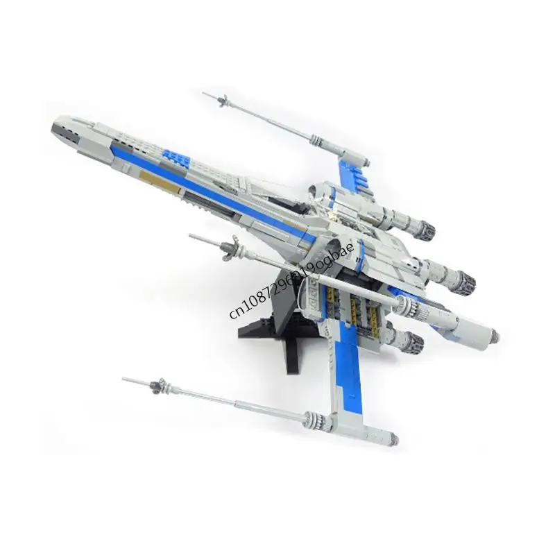 ใหม่ 1950PCS Star Battle ภาพยนตร์ UCS ความต้านทาน T-70 Space Fighter รุ่น DIY สร้างสรรค์ไอเดีย ChildToy ประกอบปริศนาของขวัญ MOC-75102