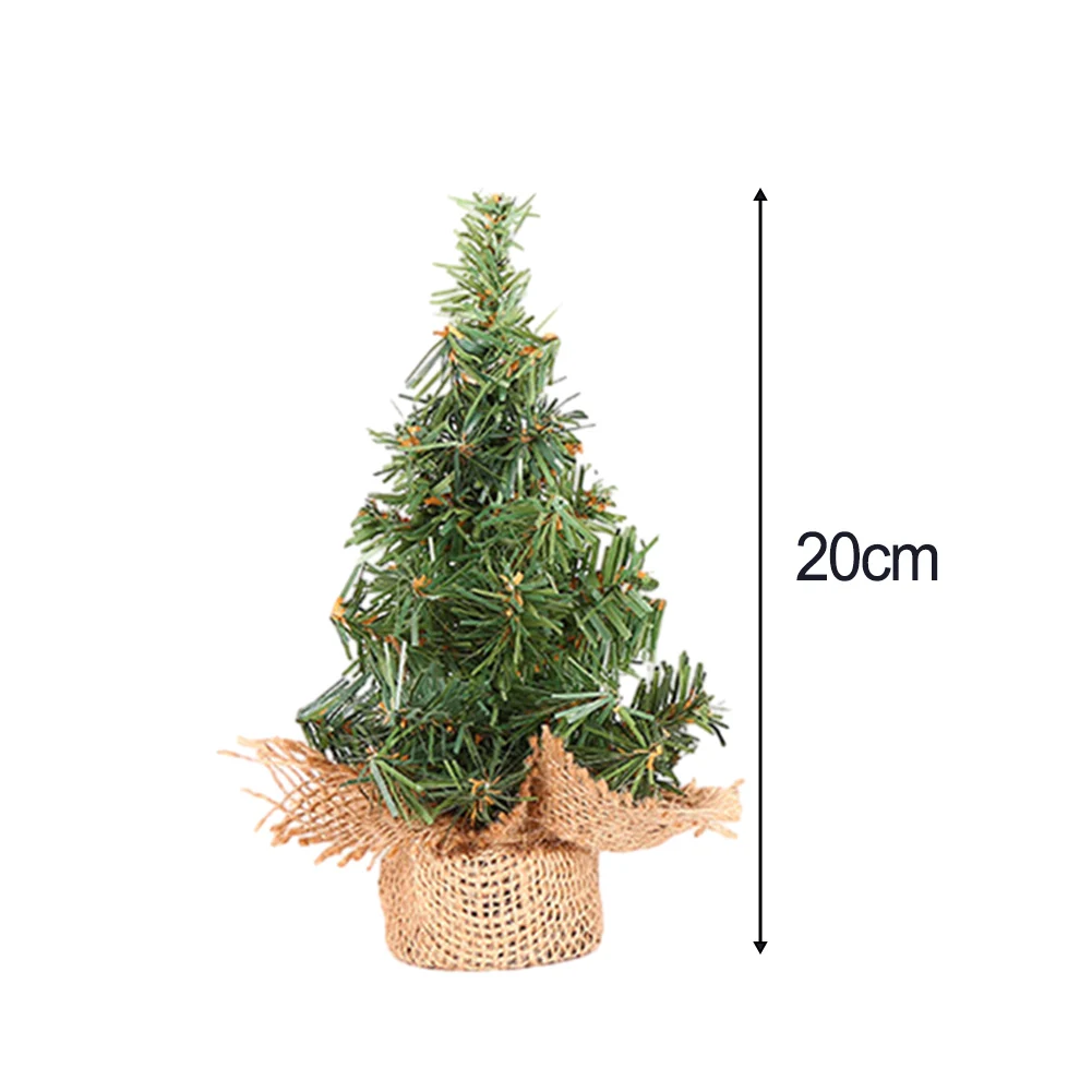 

2024 Brand New Mini Christmas Tree Decor Table Top Xmas Tree 1pc Artificial Decorated Tree Festival Home Ornament