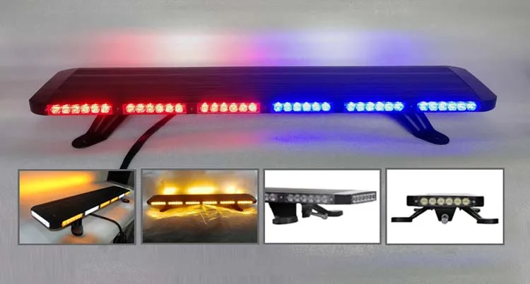 85.5cm High Bright 3 Watt Led Light bar Emergency Vehicle  Lightbar Recovery Towing Truck Car Flash Strobe Lightbar