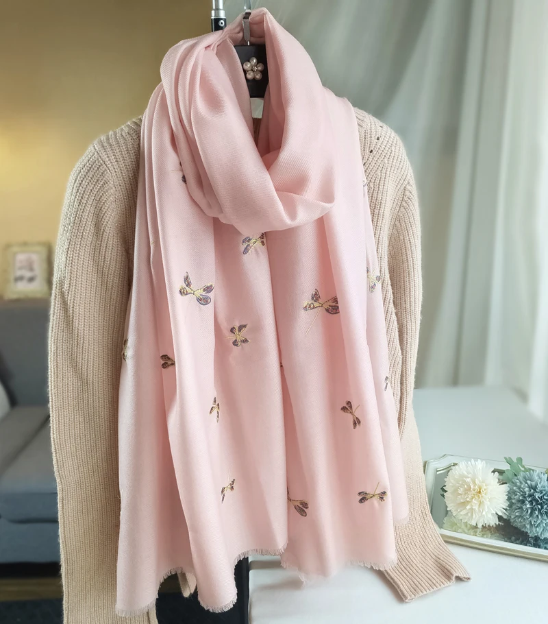nouvelle-Echarpe-longue-rectangulaire-rose-brode-en-laine-fine-scintillante-et-chaude-pour-femme-douce-au-toucher-cachemire