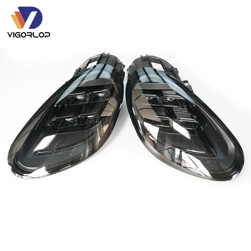 Suitable For Porsche 987, Upgraded 2024 Matrix LED Headlight Assembly, Plug-and-play With Non-destructive Installation