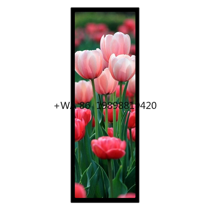 

Banner LCD Advertising Kiosk 4K Android Full Screen Stretched