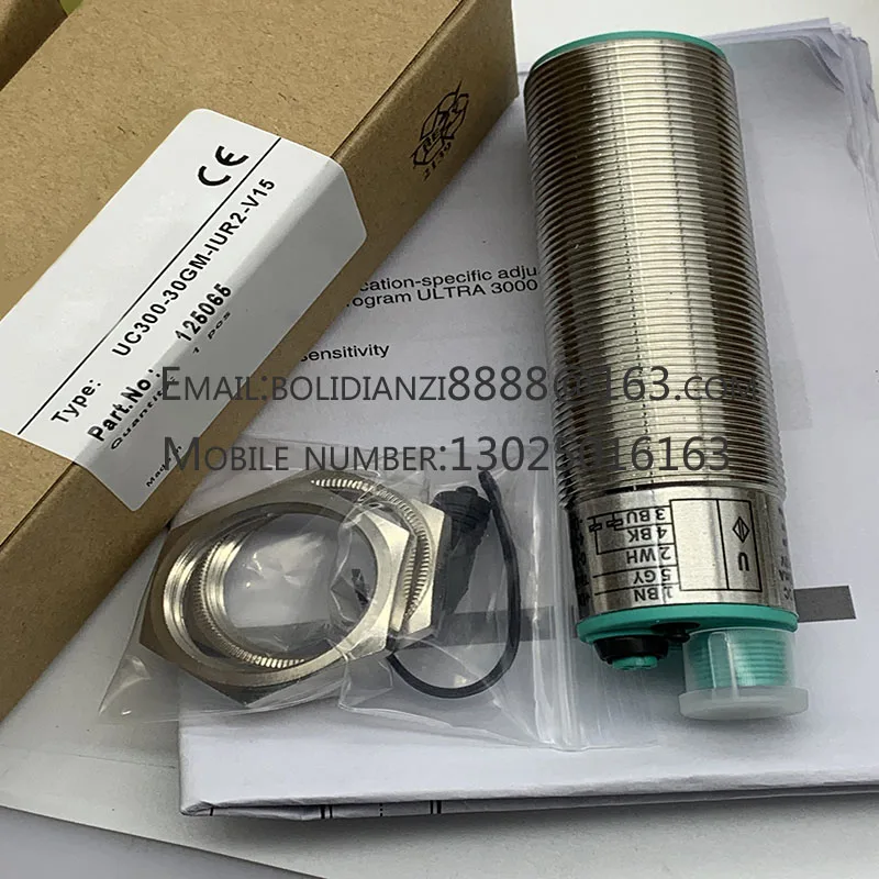 

Brand new genuine Ultrasonic sensor UC300-30GM-IUR-V15 In stock Available in stock