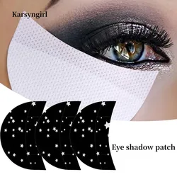 10/20/50/100Pcs Eyeliner Shield for Eyeshadow Shields Protector Disposable Pads Lint Free Patch False Eyelash Makeup Tool