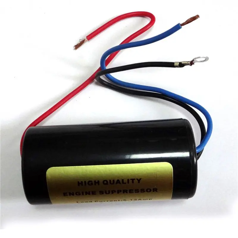 Compact 3X 12V 10A Car Noise Audio Filter 12V Dc Car Stereo Installation Engine