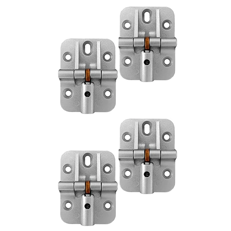 Adjustable 180 Degree Hinge, Locking Hinge Folding Hinge, Adjustable Door Hinge, Leaf Table Hinge, 4PCS Easy Install Easy To Use