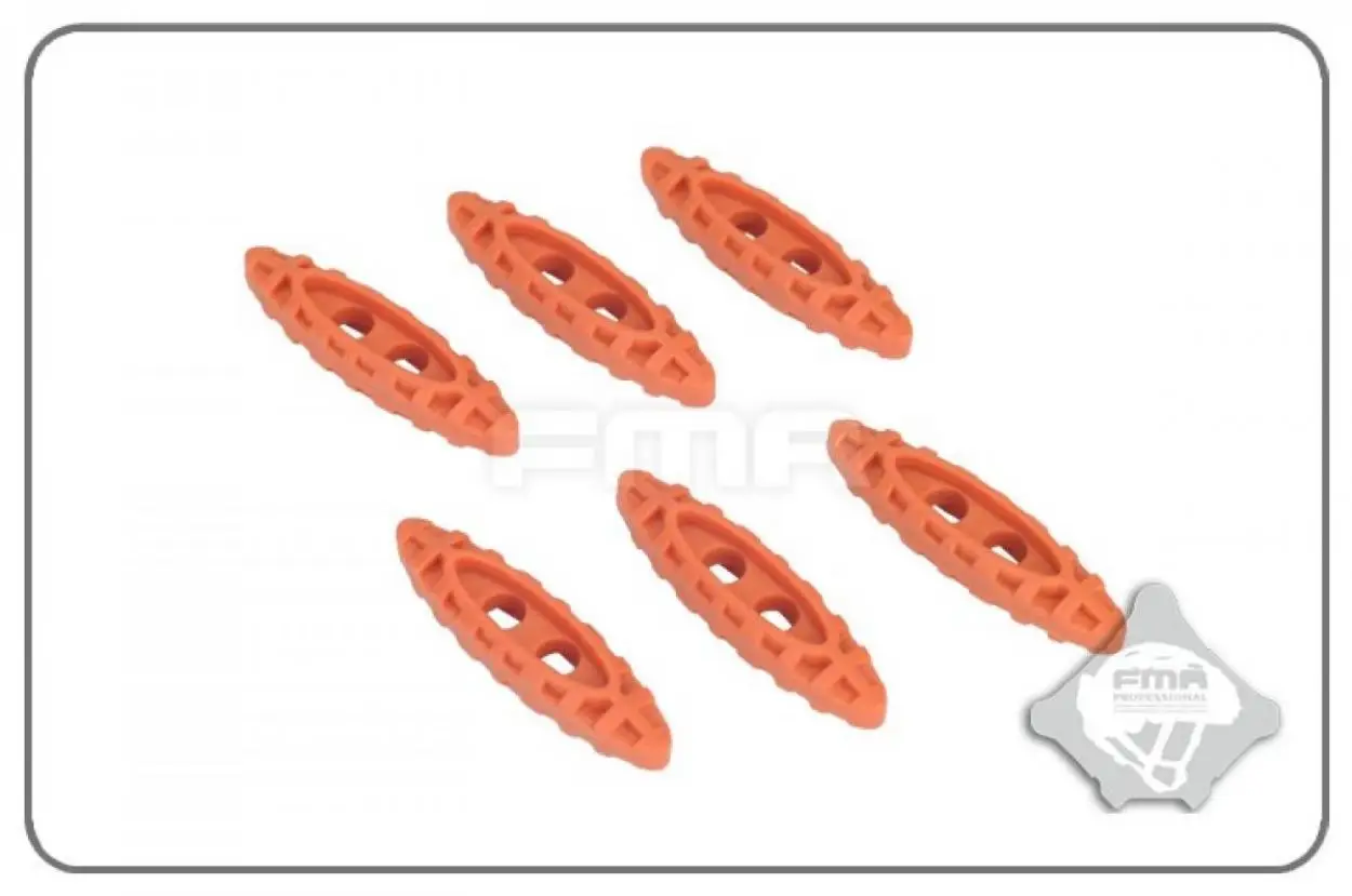 Fma New Lanyard Buckle Vest Sling Buckle Six Colors Lock Pull Rope Accessories for The Backpack (6 Pcs for A Set)