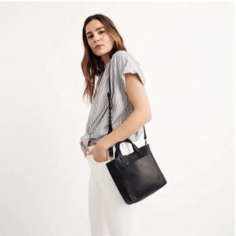 Small Vintage Genuine Leather Messenger Shoulder Bags Women Retro Designer Woman Totes High Quality Ladies Crossbody Bag