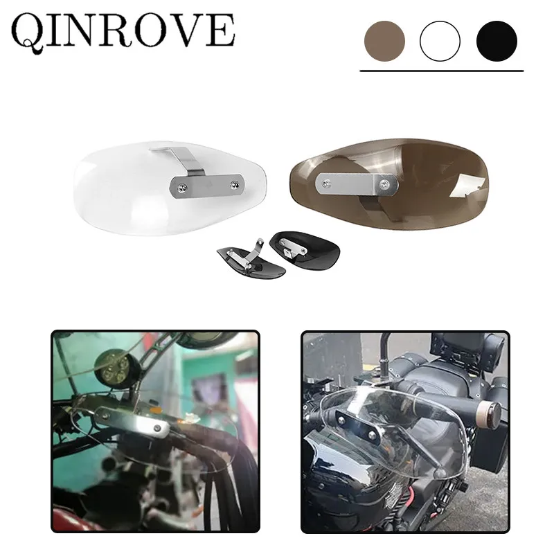 

Universal Motorcycle Hand Guard ABS Wind Deflector Shield Hand Protector Shield Falling Protection for Honda Yamaha Suzuki