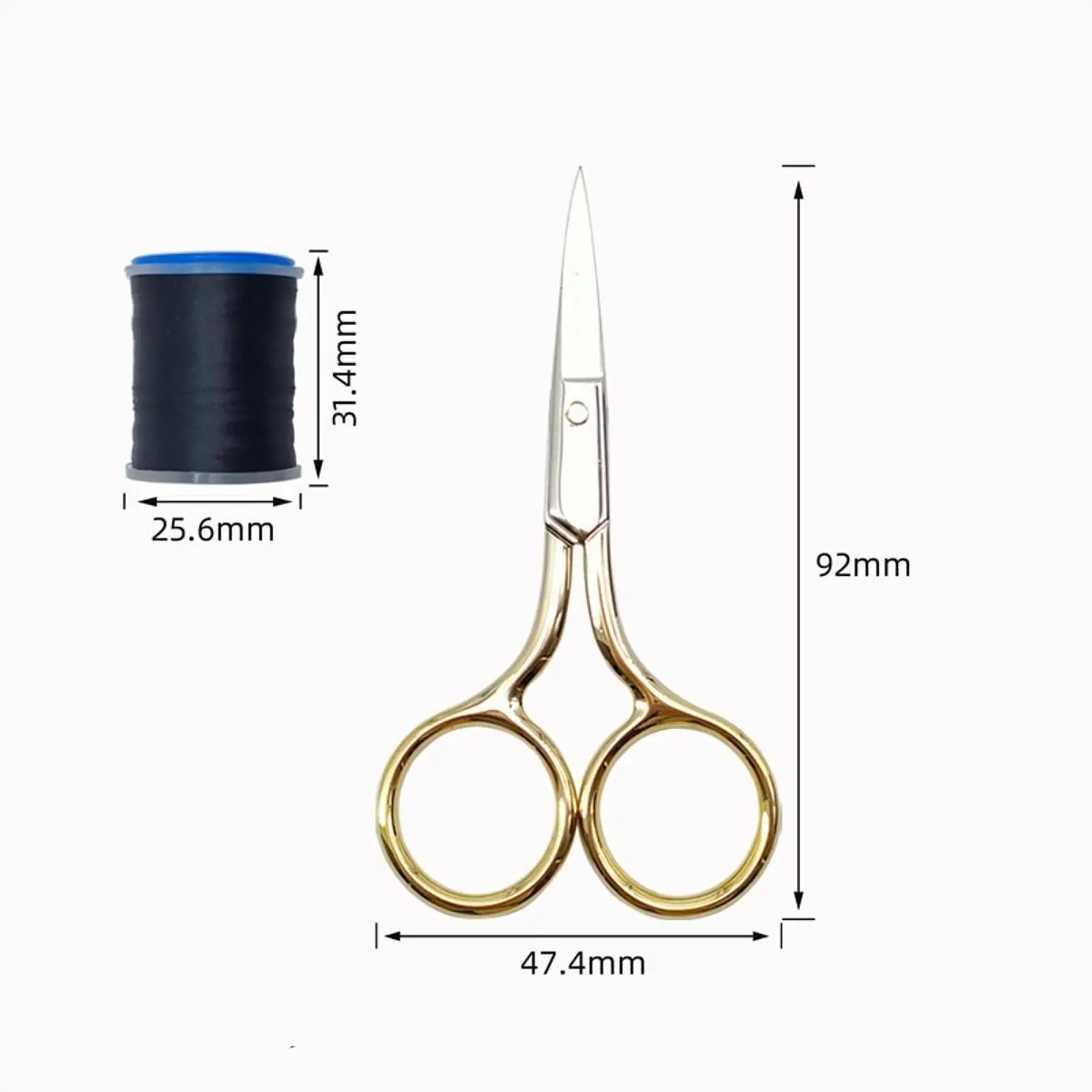 

Fly Tying Tool Kit for Beginners Starter with Tying Vise Bobbin Scissors