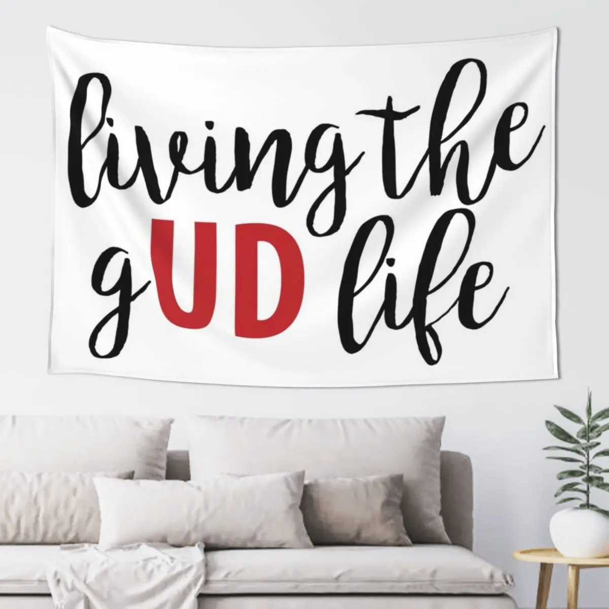 

Living the gUD Life, University of Dayton, UD Tapestry Room Decor Cute Decorative Wall Tapestry