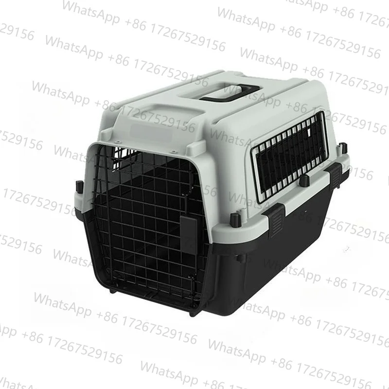 Factory Price Manufacturer Plastic Large Pet Carrier for Cat Dog Travel Box Basket Cage Outdoor Transport Pet Air Crate
