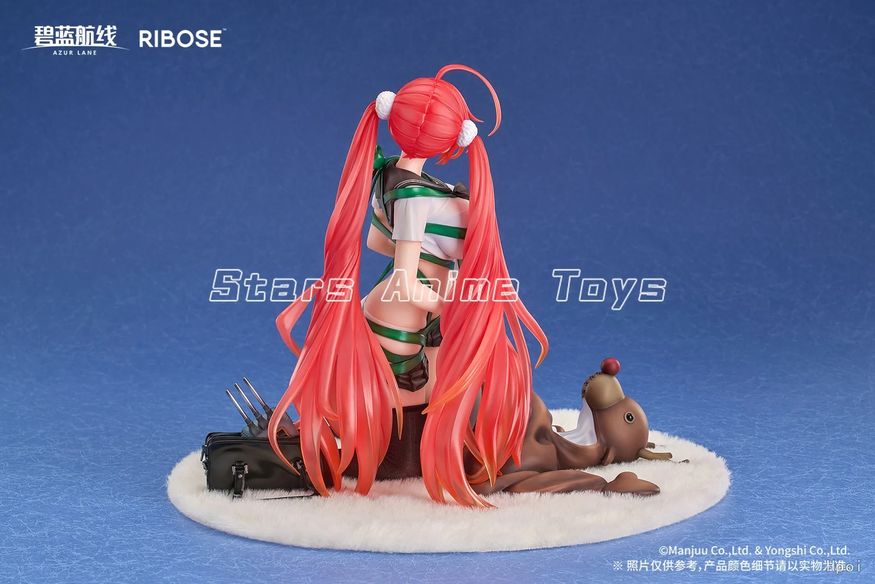 

RIBOSE Azur Lane USS Honolulu Bold Miss Elk 1/6 Animation Figures Models Ornaments Toys