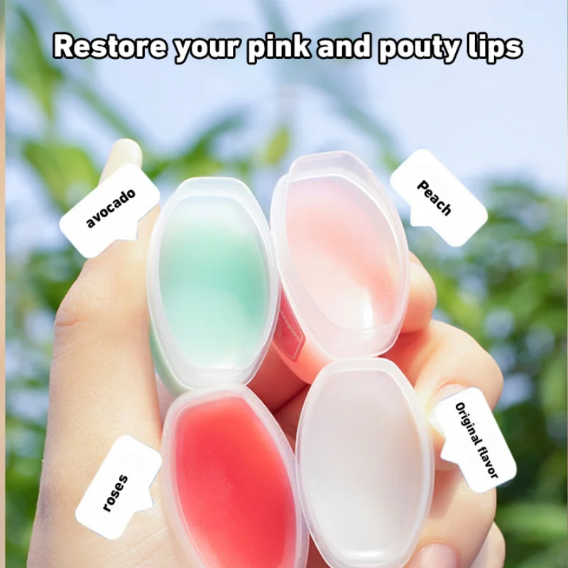 1/4/6/8PCs Lip Balm Moisturizing Lipstick Base Moisturizer Makeup Natural Plant Anti-Cracking Lip Care Petroleum Jelly Lip Balm