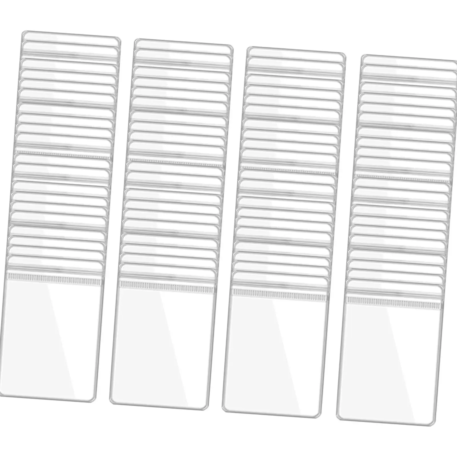 

80 шт., маленькие прозрачные сумки для ювелирных изделий, пылезащитные дорожные элегантные держатели для ювелирных изделий, прозрачные сумки на молнии для браслетов