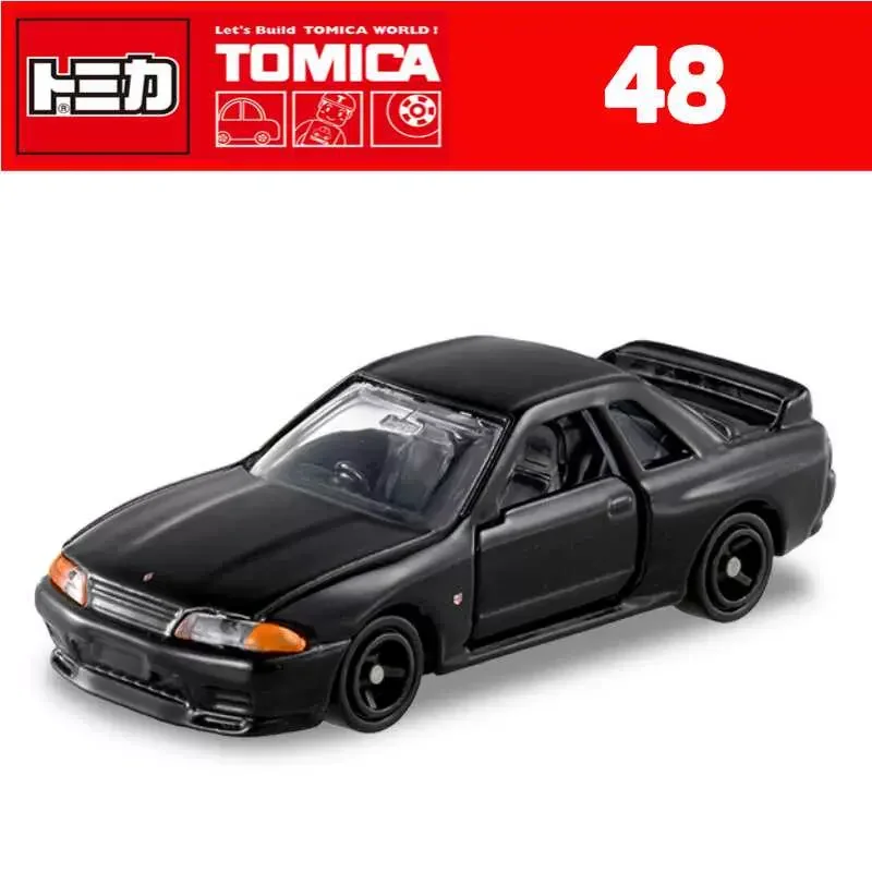 TAKARA TOMY Tomica 1/59 NO.48 NISSAN SKYLINE GT-R(BNR32) Alloy Toys Motor Vehicle Diecast Metal Model Gift for Children Boys