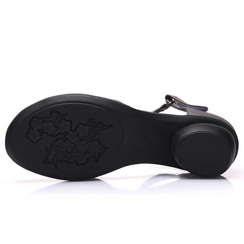 TIMETANG Summer Shoes Woman handmade Genuine Leather Soft Sandals Casual comfortable Women Shoes 2017 New Fashion Women Sandals